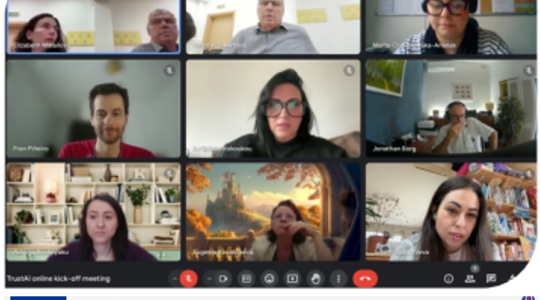 Primo incontro online del progetto TrustAI